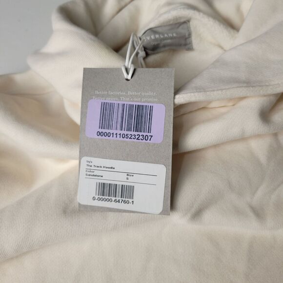 Everlane Graphic Print Hoodie FLAW Mens S Pullover Soft Organic Cotton Cozy - Picture 14 of 14